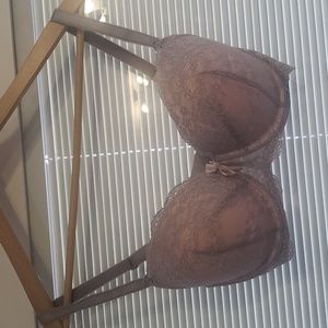 Victoria's Secret Dream Angels Demi   Lilac Gray/Pink size 34DD EUC